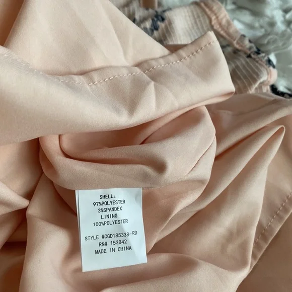 NWT Melloday Pink Floral Smocked Maxi Midi Dress - Picture 13 of 14